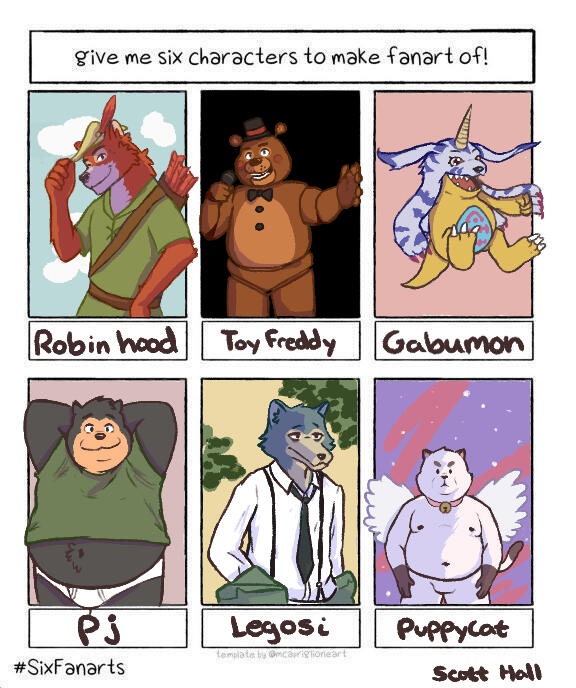 Fan art part 1